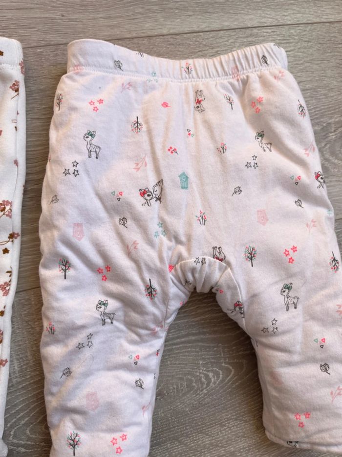 Lot 6 pantalons /leggings 3 mois - photo numéro 3