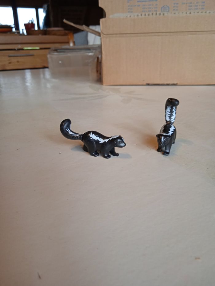 2 moufettes playmobil