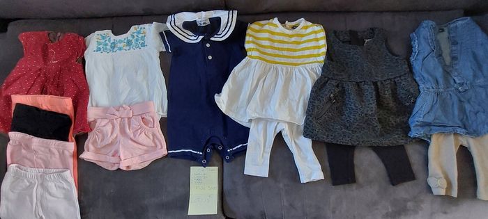 Ensemble robes , leggings en 3 mois - photo numéro 2