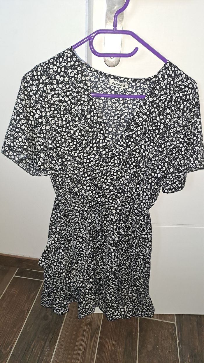 Robe à  fleur