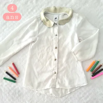 Chemise longue légère 4ans