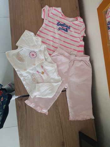 Ensemble fille 6mois