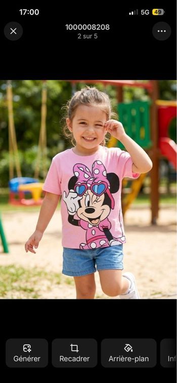 T-shirt Disney Minnie