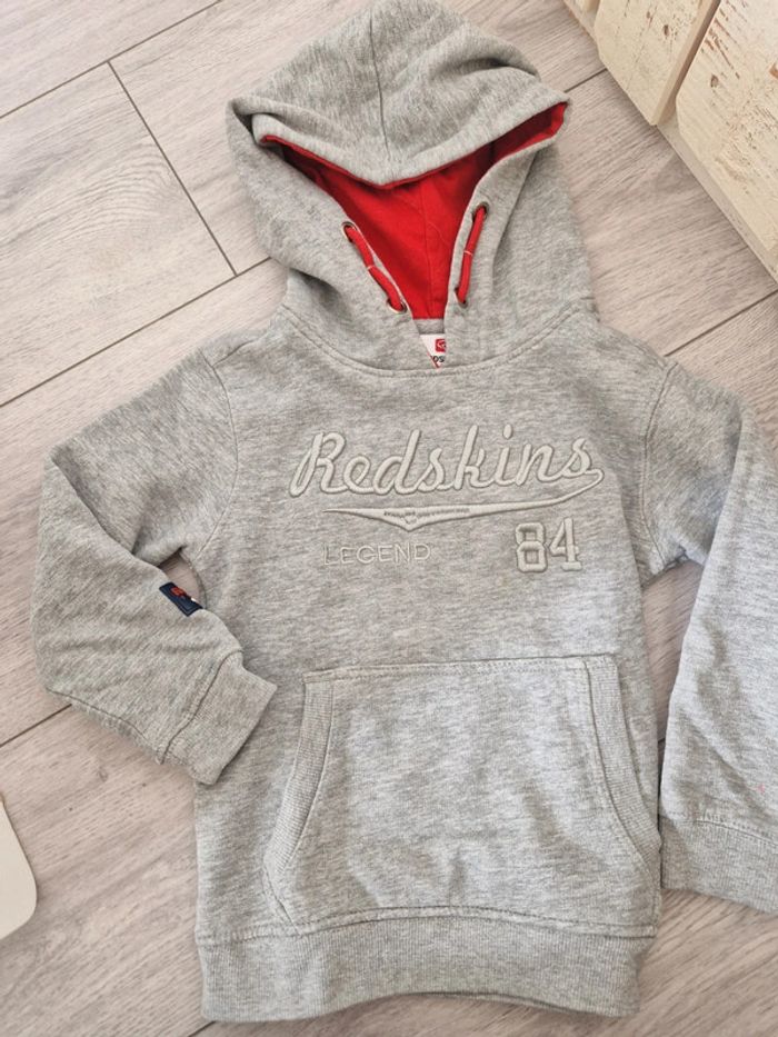 Sweat redskins 4 ans