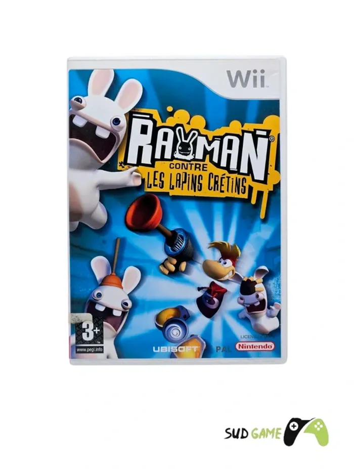 Nintendo Wii # Rayman Contre Les Lapins Crétins # - photo numéro 1