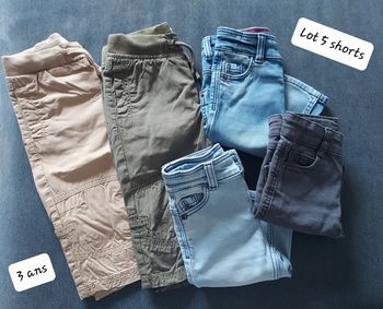 Lot de 5 shorts