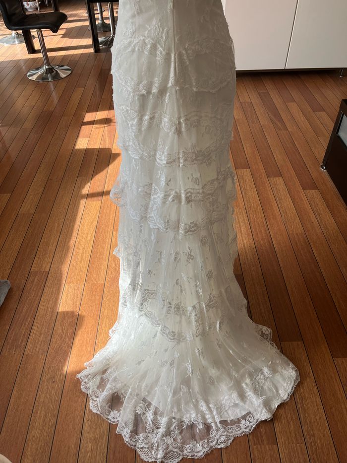 Robe de mariée dentelle bohème chic Cymbeline Paris - photo numéro 6