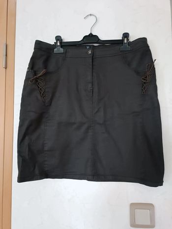 Jupe effet huilé Terre de Marins