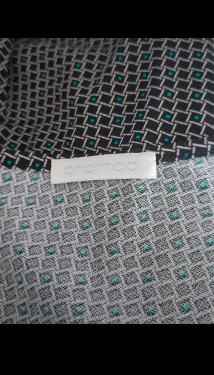 Robe portefeuille grise Promod - photo numéro 5
