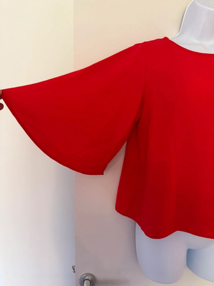 Blouse rouge Camaïeu - photo numéro 2