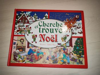 Livre cherche et trouve sur noël