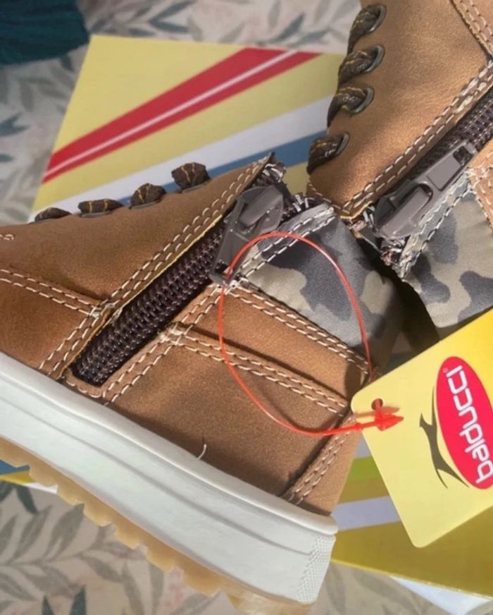 Chaussures montantes Botillons Balducci taille 23 en cuir neuves - photo numéro 5