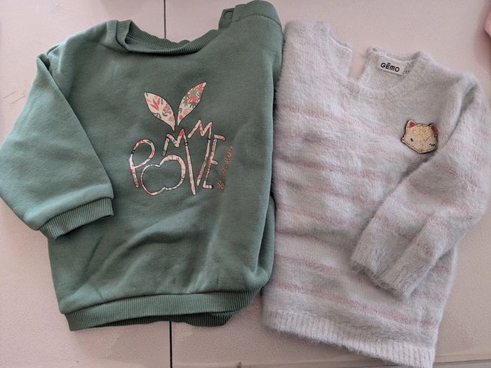Pull bébé 12 mois fille