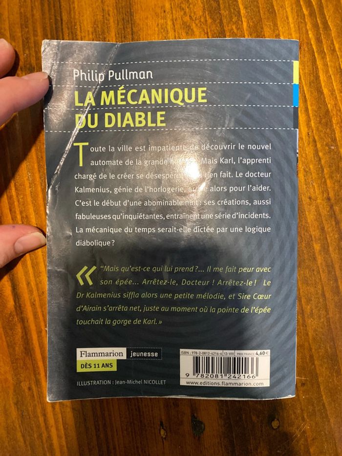 La mécanique du diable Philip Pullman - photo numéro 2