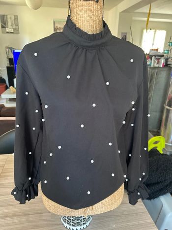 Blouse à perle SHEIN