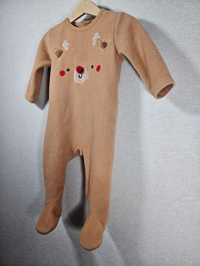 Pyjama renne de Noël 12 mois - photo numéro 4