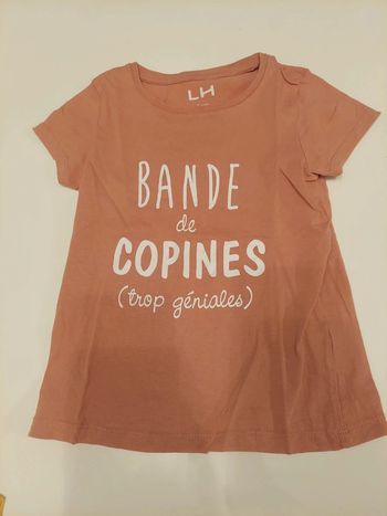 T shirt bande de copines 6 ans