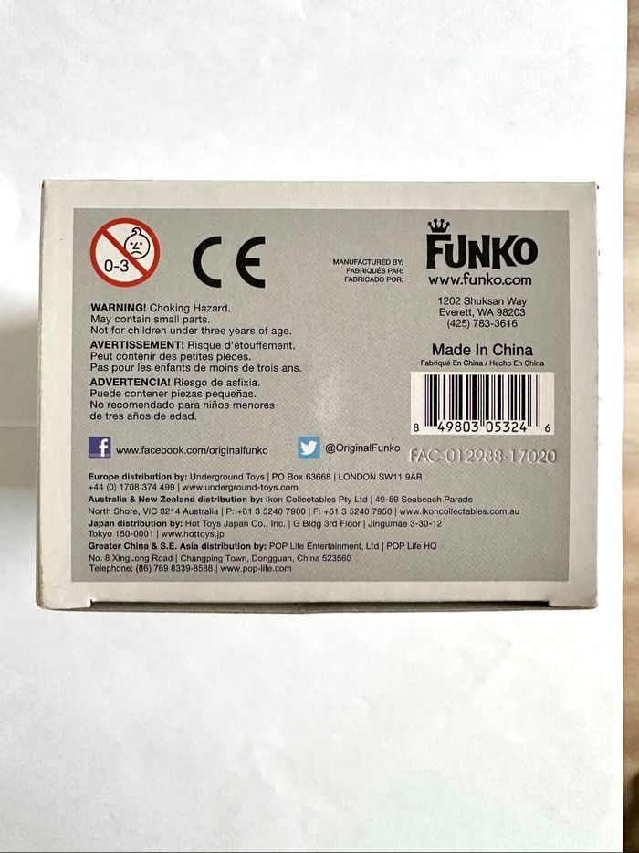 Figurine Funko Pop Captain Hook numéro 272 Once Upon a Time - photo numéro 6