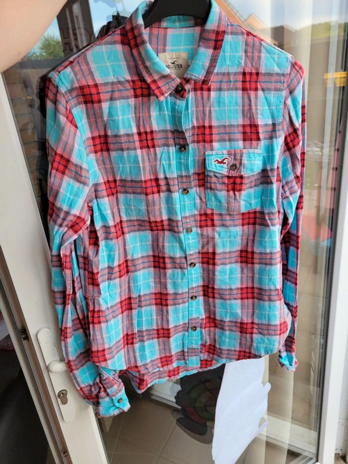Chemise à carreau hollister