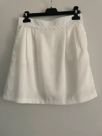 Jupe blanche Majolica 36