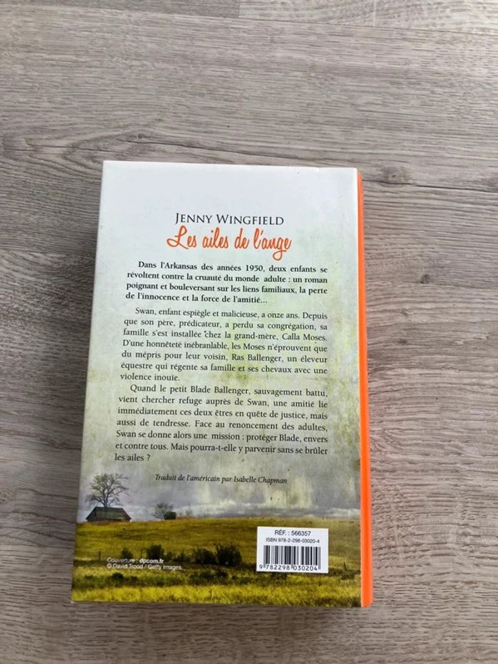 Roman - Les ailes de l'ange de Jenny Wingfield - photo numéro 2