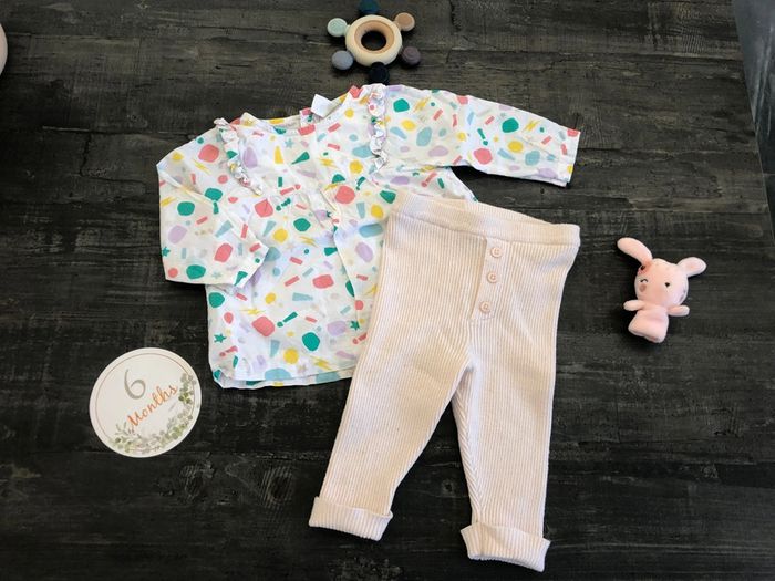 Ensemble bébé fille, taille 6 mois, orchestra - photo numéro 2