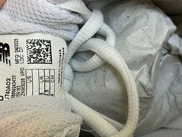 New balance 740 bleu Vichy - photo numéro 7