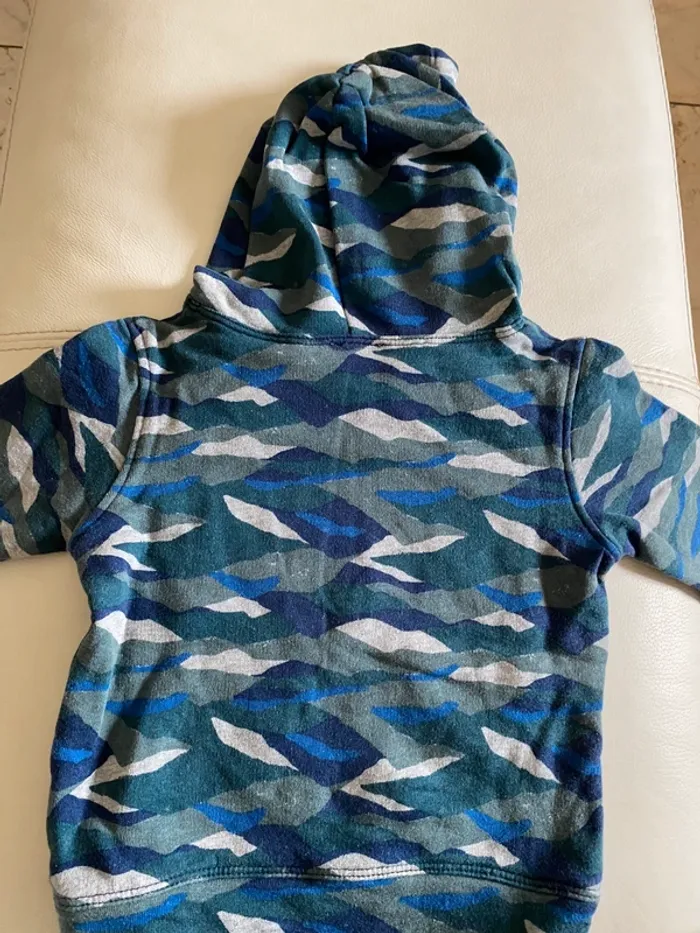 Sweat à capuche militaire camouflage Miniman 4 ans - photo numéro 8