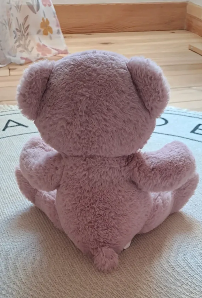 Peluche nounours rose - photo numéro 2