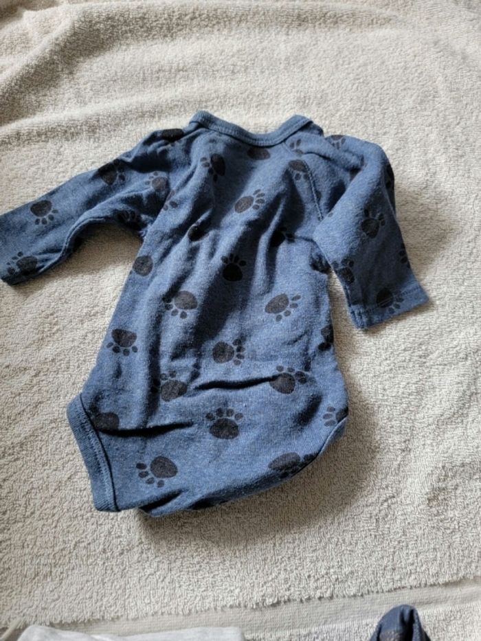 Lot de 7 bodies manches longues 1 mois garçon - photo numéro 4