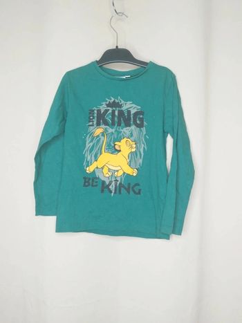 T-shirt manches longues Disney le roi lion