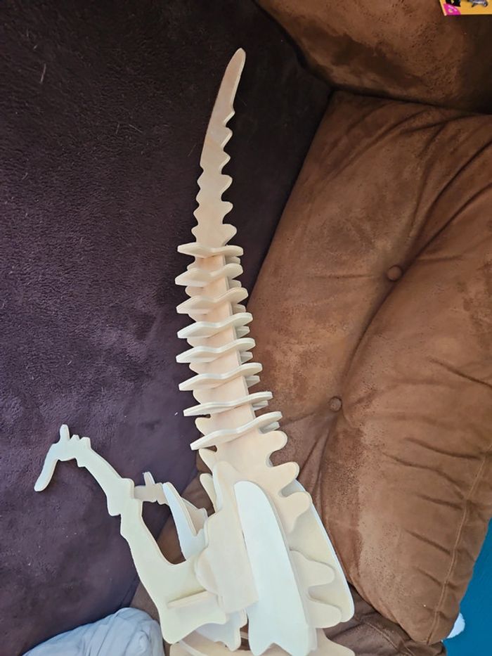 Sculpture bois dinosaures - photo numéro 3