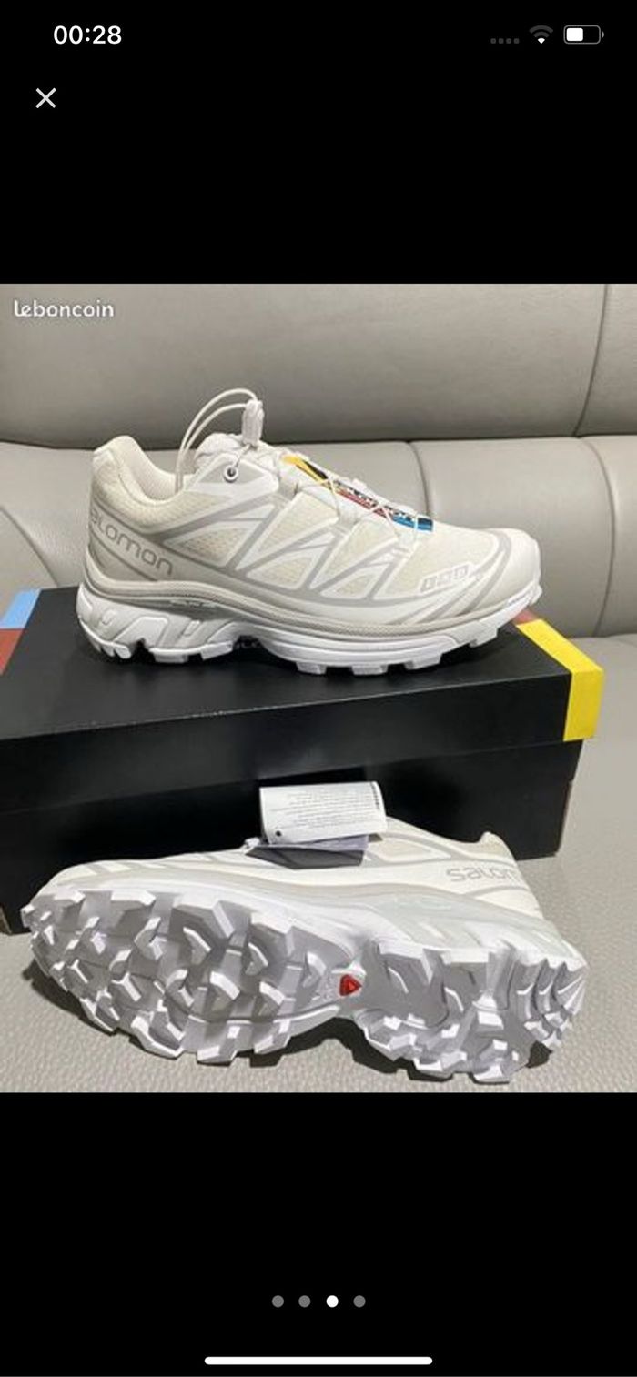 Salomon XT-6 camo blanche 40 - photo numéro 3