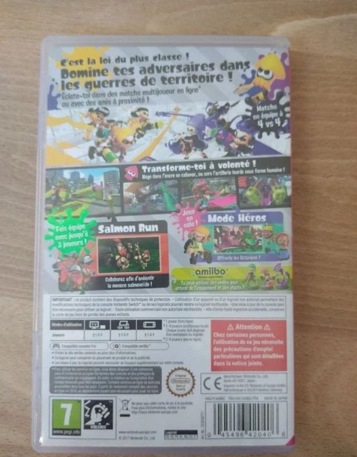 Splatoon 2 switch - photo numéro 2