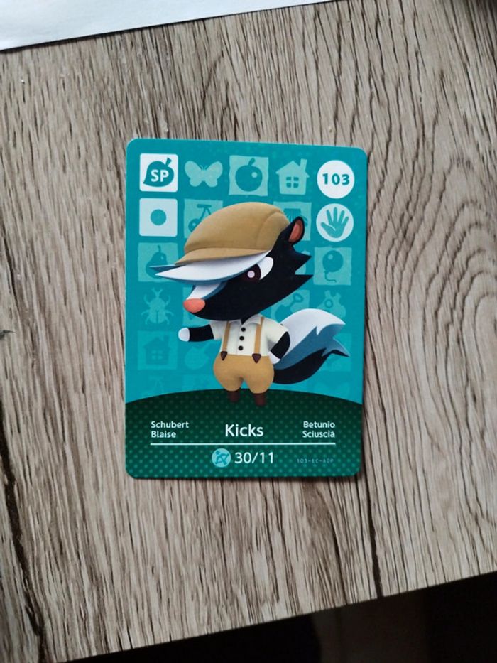 Carte amiibo blaise