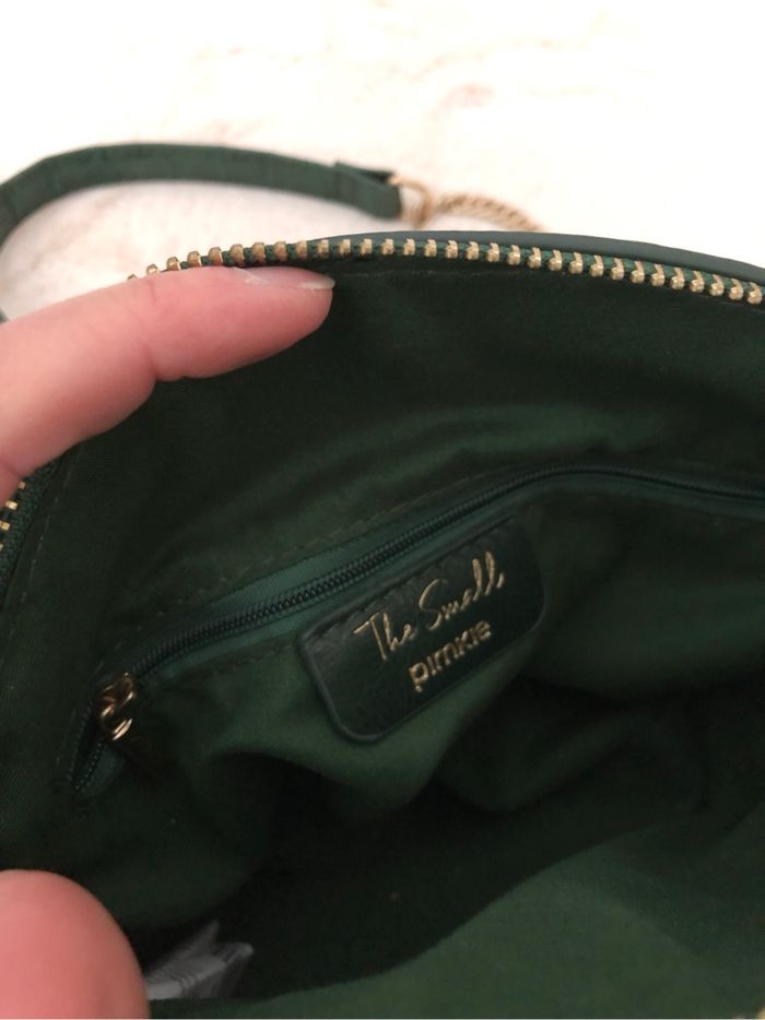 Sac vert sapin chaînette dorée - photo numéro 6