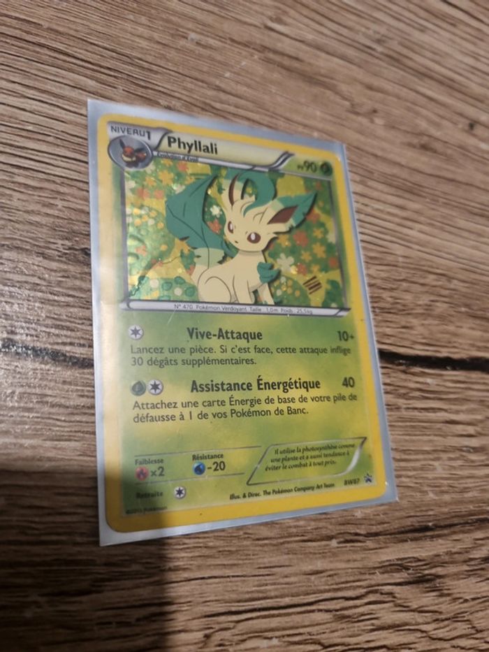 Carte pokémon phyllali promo BW87 fr année 2013 - photo numéro 9