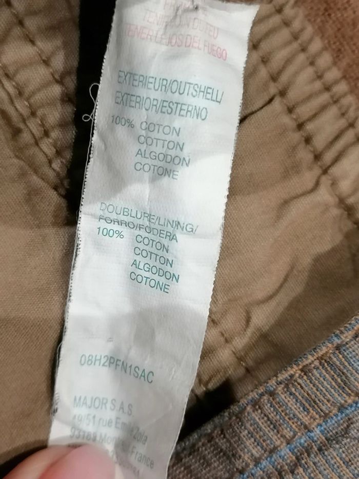 Short salopette Sergent major 4ans - photo numéro 6