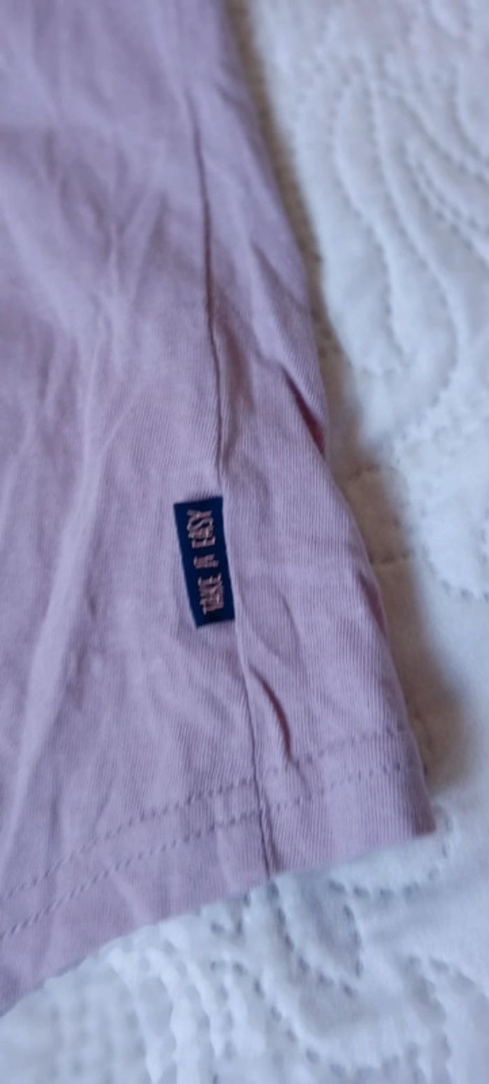 Tee-shirt à nouer thème nature mauve fille 10 ans zeeman - photo numéro 9