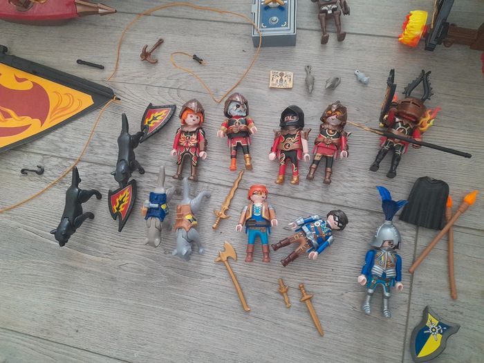 Lot chevaliers playmobil novelmore - photo numéro 3