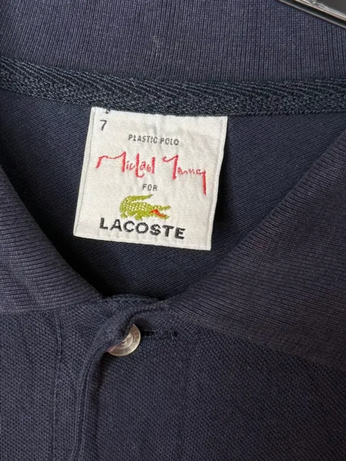 🖤 polo Lacoste / motif croco - Bleu marine / T-XXL🖤 - photo numéro 5