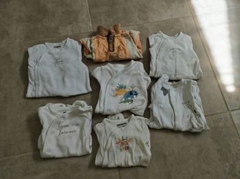 Lot pyjama coton 1 mois