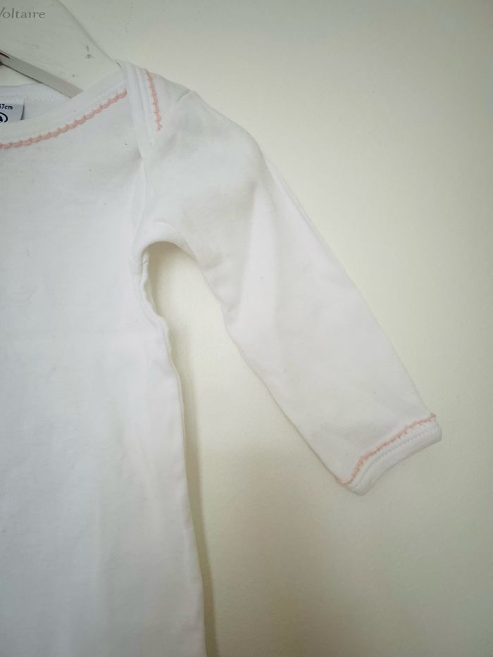 Blouse chemisier fille blanche Jacadi 12 mois 1 an - photo numéro 2