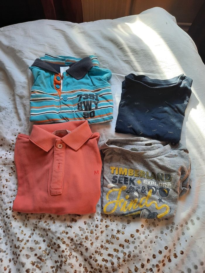 4 t-shirt à manches courtes