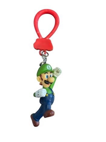 Porte clés figurine Super Mario Luigi Paladone