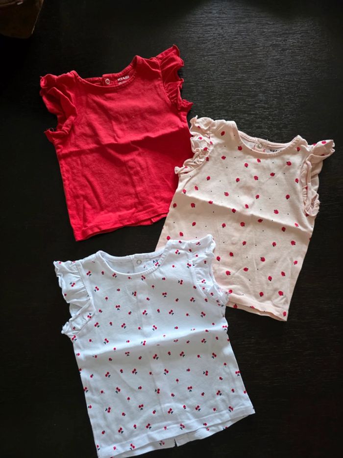 Lot de 3 tee-shirts en 6 mois - photo numéro 2