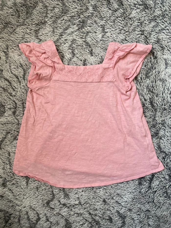 Teeshirt rose Zara - 5 ans - photo numéro 2