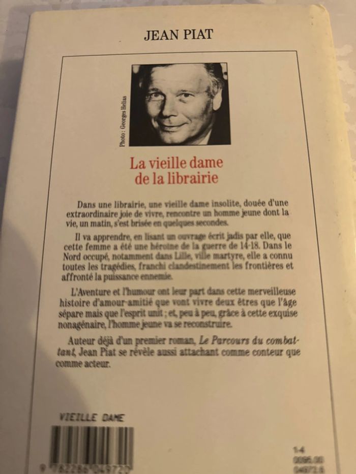 Livre la vieille dame de la librairie - jean piat - photo numéro 4