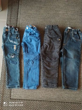 Lot pantalons 2 ans