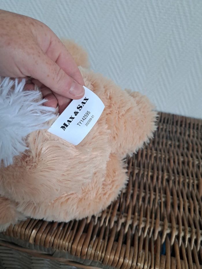 Peluche lapin de 40 cm Max et sax neuf - photo numéro 4